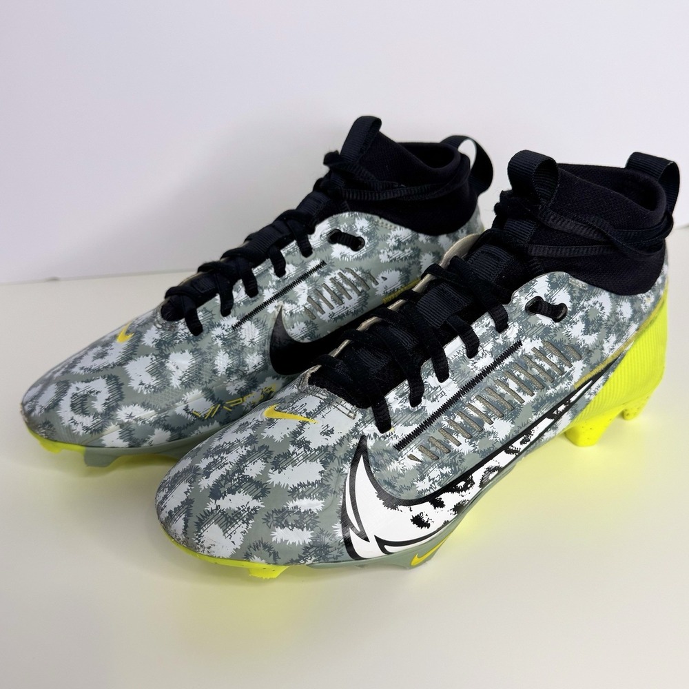 Nike Vapor Edge Pro 360 2‎ Volt/Black Football Cleats Mens Size 7.5 (FB8443-703)